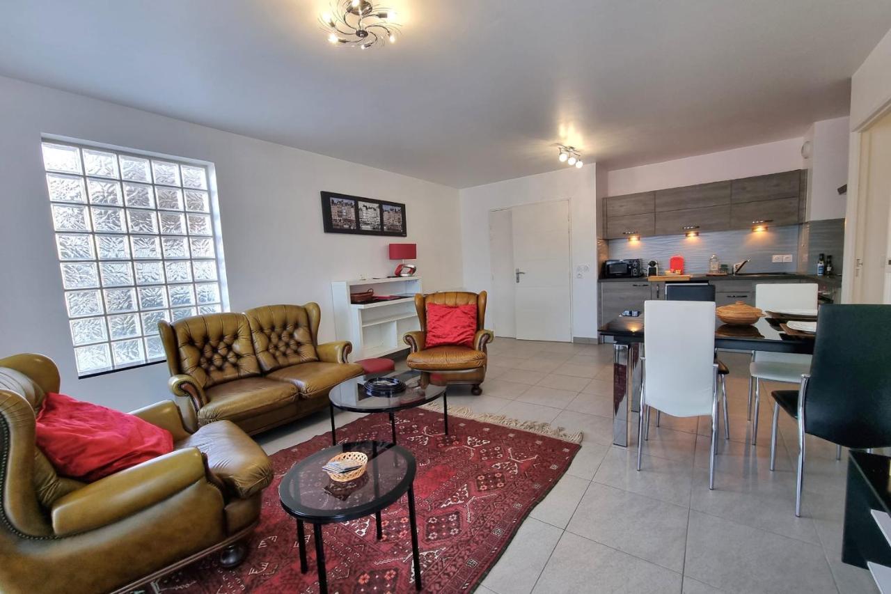 Chez Lou Et Dan 4P Apartment With Balcony Elevator And Secure Parking Honfleur Exterior foto